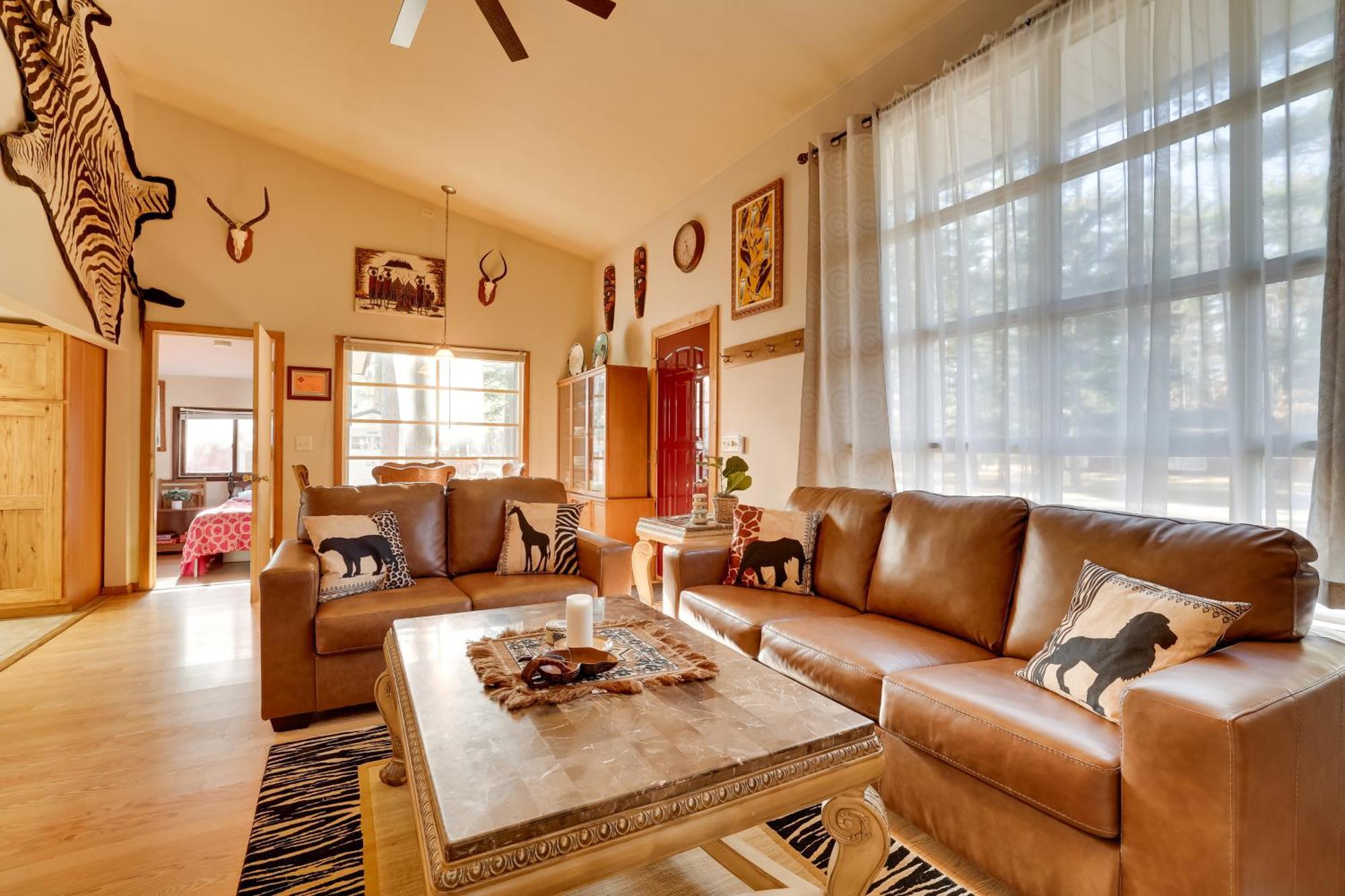 Wisconsin Cabin With Atv Trails, Near Lake Arbutus! Hatfield エクステリア 写真