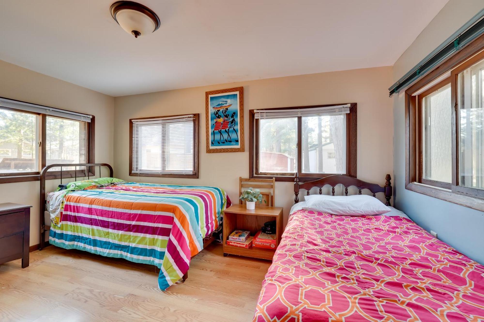 Wisconsin Cabin With Atv Trails, Near Lake Arbutus! Hatfield エクステリア 写真